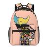 Hylics 2 Surreal Role-playing Game Independent Game Student Backpack School Bag Daypack for Men Women Bookbag Shoulder Bags