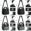 Large Capacity Insulated Lunch Bag With Shoulder Strap For Hiking And Daily Use