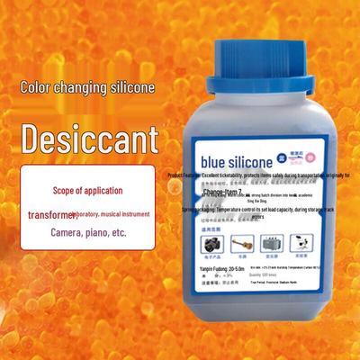 Moufu Reusable Color-Changing Silica Gel Desiccant, 3-Pack