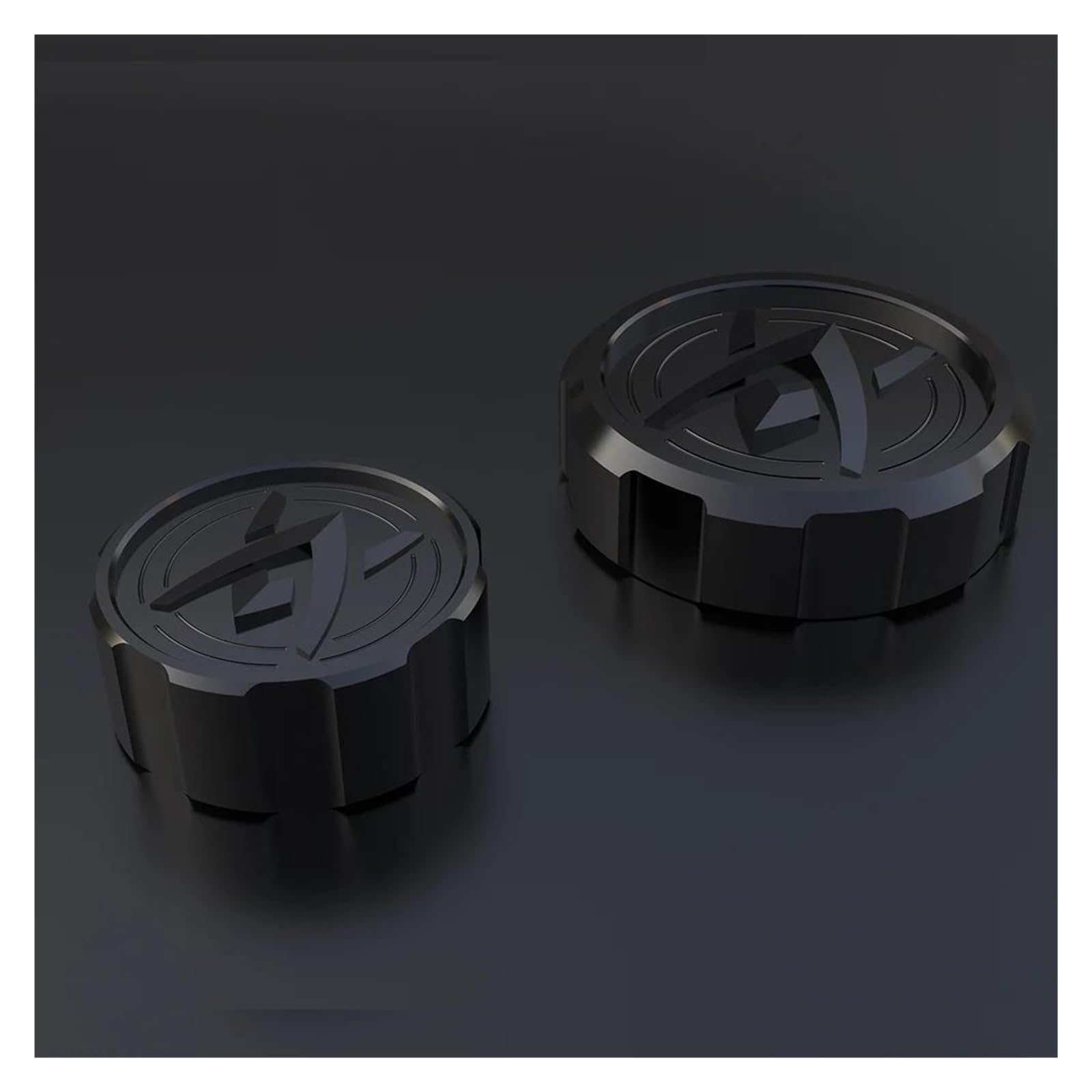 

Motorcycle Brake Caps Motorcycle Parts Front and Rear Reservoir Caps For One Size чёрный