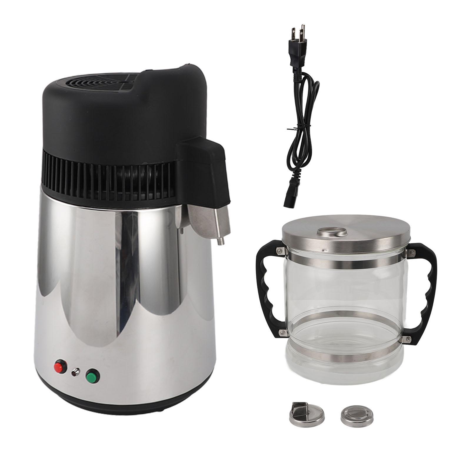 

1,6 галлона/6 л настольный дистиллятор воды полностью автоматический домашний аппарат для производства дистиллированной воды с L