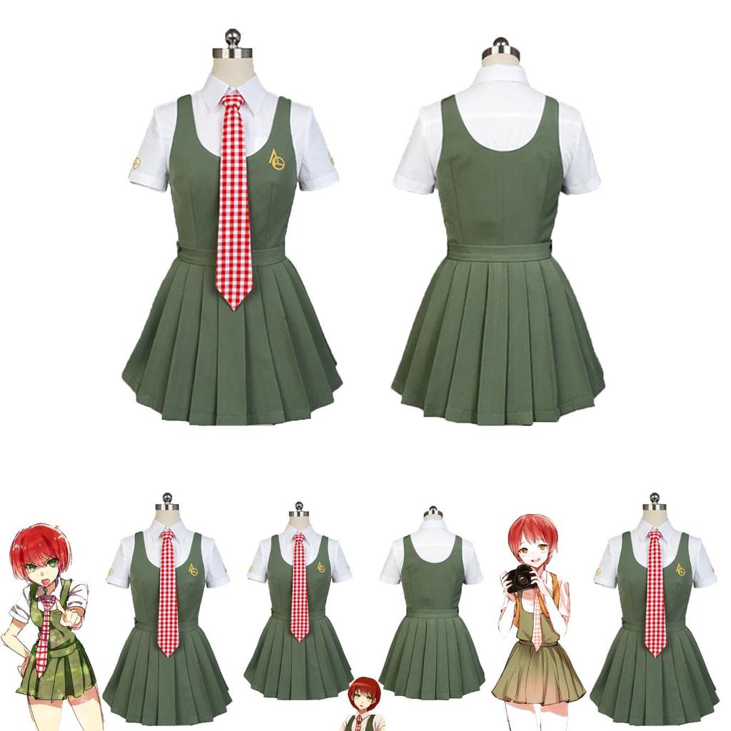 Stylish Mahiru Koizumi Danganronpa Cosplay Costume Outfit For Halloween Parties