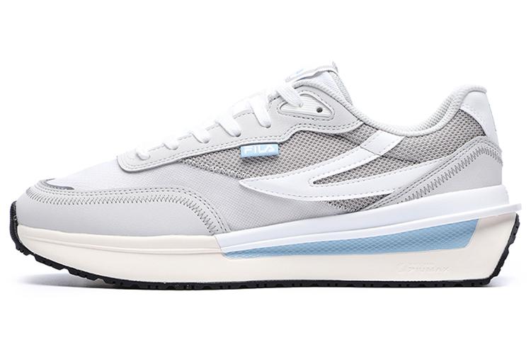 Men's Sneakers FILA Renno Breathable Casual Shoes Men's Gray White Blue