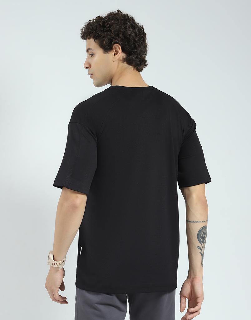 Rock It from House of Monte Carlo Men's Regular Fit Solid T-Shirt