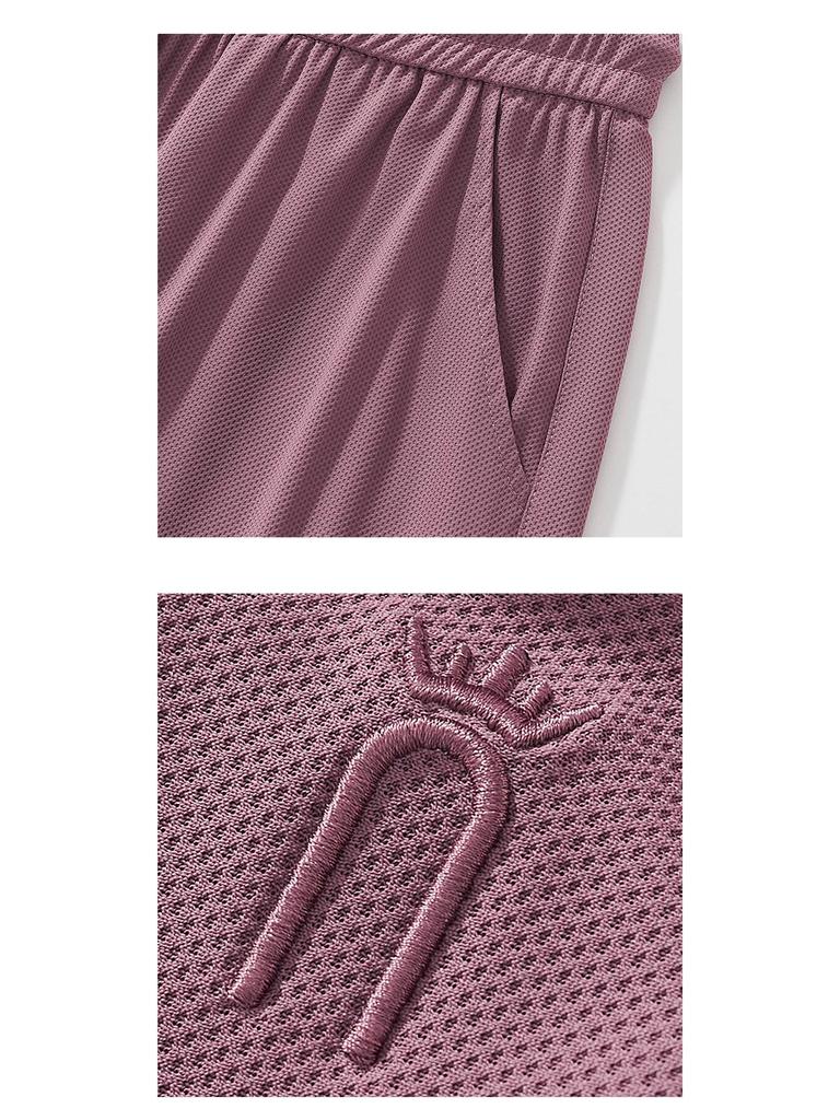 GAGN Plus Size Women's Ice Silk Straight-Leg Trousers - Lightweight Summer Pants for Middle-Aged Women