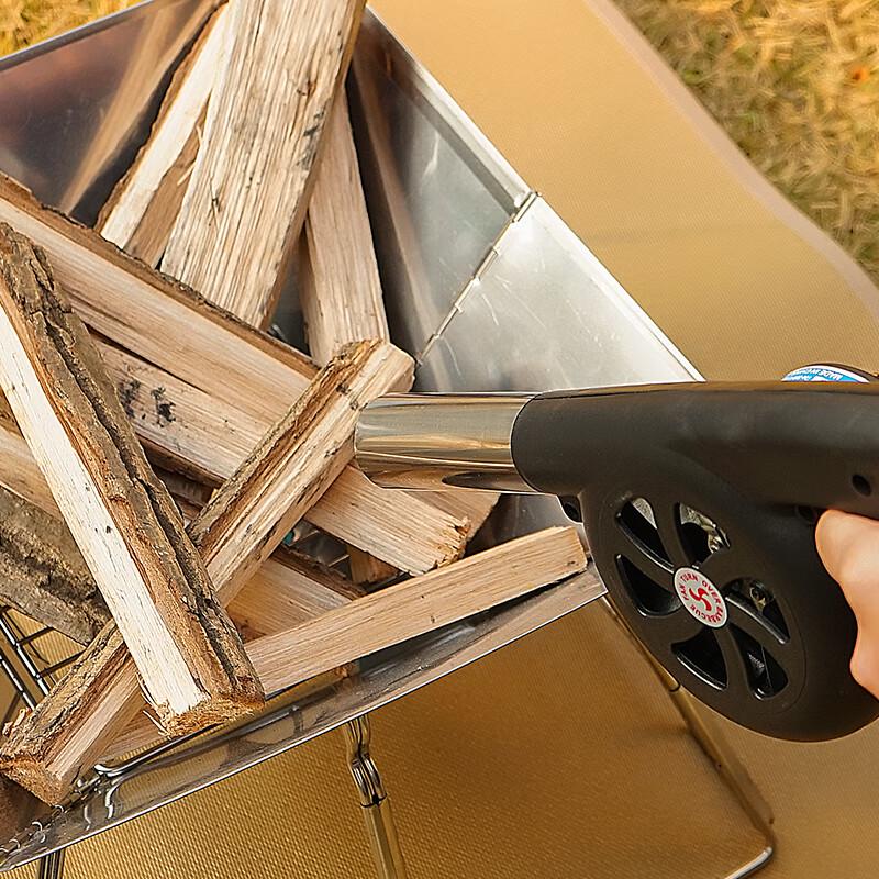 Portable Outdoor Manual Blower for BBQ & Camping