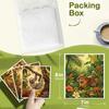 6PCS Cleaning Dishcloths Reusable Kitchen Dish Towels Tropical Animal Pattern Dishcloth Absorbent Lint Free Cloth Washable Duster Rags Tea Towels