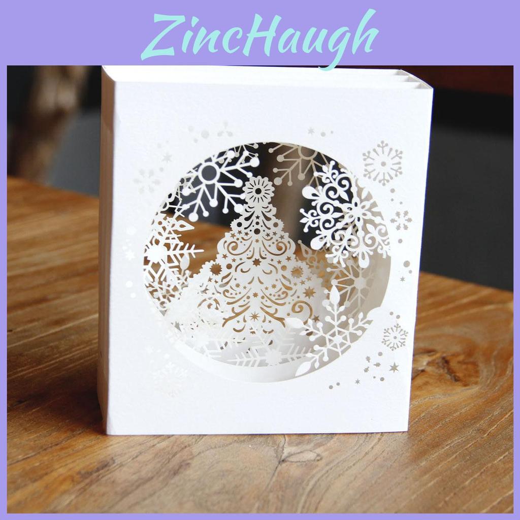 Creative 3d Paper Card Handmade Laser Cut Greeting Card For Birthdays And Holidays