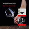 Shangqi Transparent Reusable Plastic Red Wine Glass Set (2-Pack)