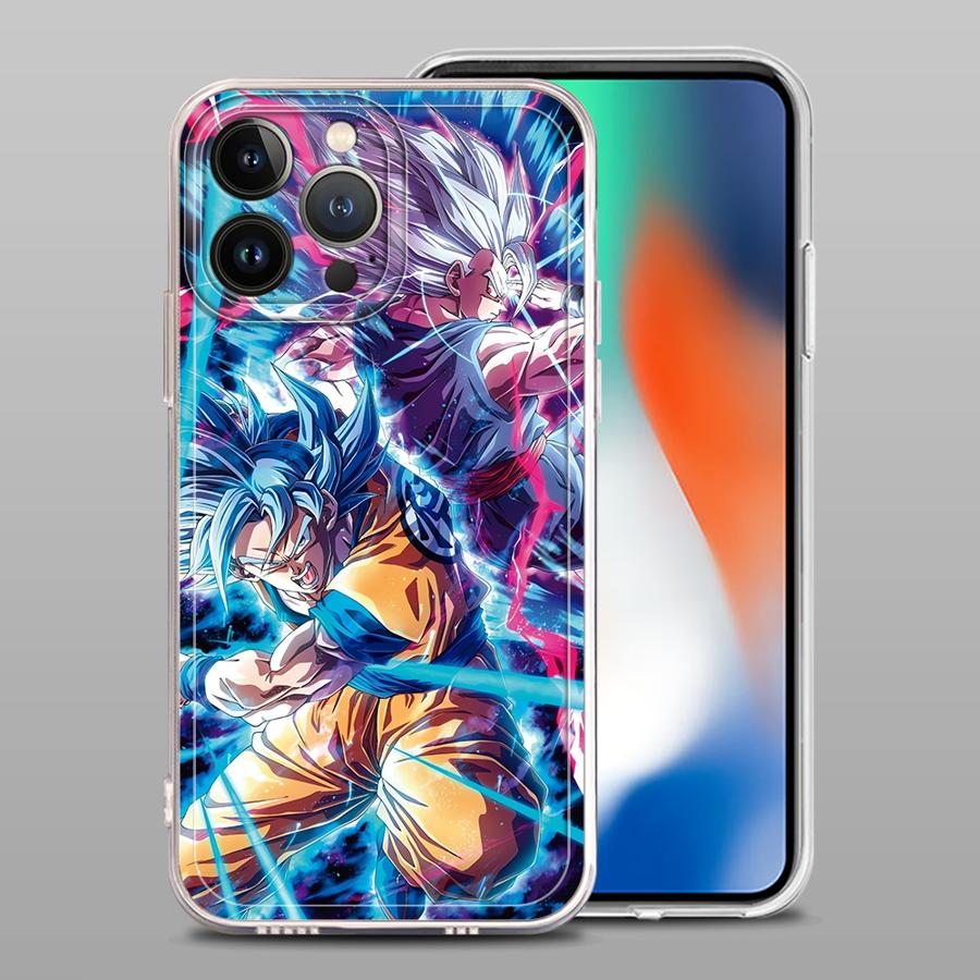 

Soft Phone Cover Case for iPhone 17 Pro Max XR 11 14 Plus 12 Mini Air 15 16 7 8 13 Pro XS Max Red Son Goku iPhone 7