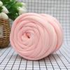 500G isländische ultradicke Wolle entkernte Baumwolle Kristall Samt Handgewebtes Material DIY Weben Handtasche Haustier Nest