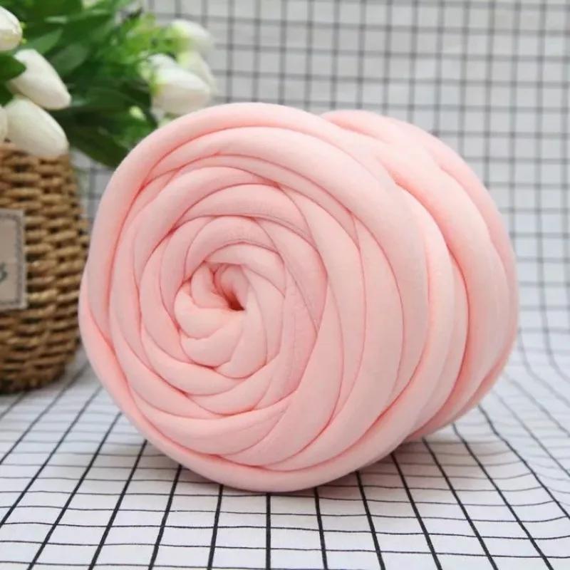 500G isländische ultradicke Wolle entkernte Baumwolle Kristall Samt Handgewebtes Material DIY Weben Handtasche Haustier Nest