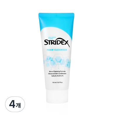 Stridex Foam Cleanser, 150ml, 4 Pieces