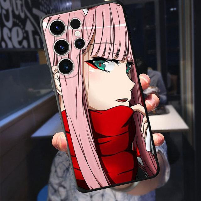 Hülle für Samsung Galaxy S22 Plus S21 S10e S23 Ultra 5g S20 Fe S10 S9 S8 Süße Anime Zero Two Darling In The Franxx Cover