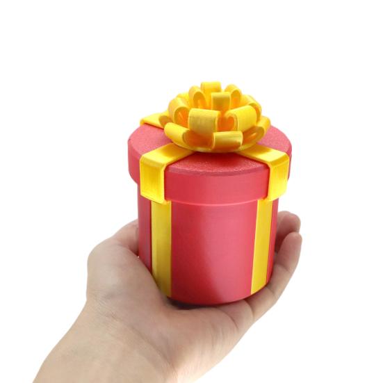 Annoying Nested Screw Gift Box 3D Printed Annoying Present Box Reusable Cash Gift Prank Puzzle Box Christmas Birthdays Gag Gifts