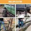 48" Hoher Farm-Wagenheber 7000 lbs Offroad Farm-Wagenheber für LKW SUV und Traktor Schwerlast Ratsche Stoßstangenheber Hubhöhe 5.12-