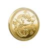 Chinese style, Phoenix Nirvana commemorative gold coins, gold and silver coin commemorative medals