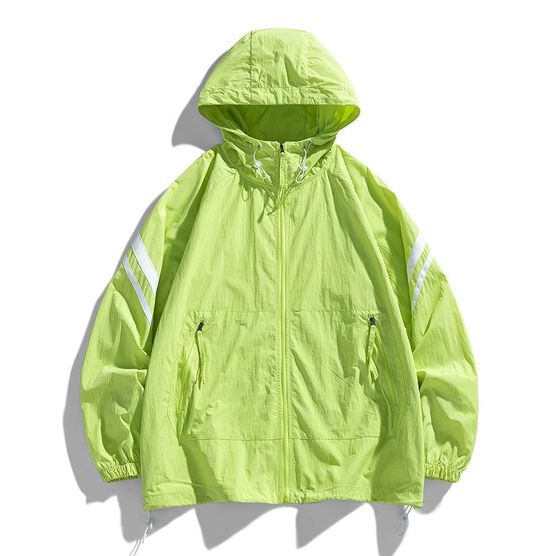 Extra Large Sun Protection Suit for Men In Summer with Added Fat and Loose Ultra-thin and Icy Skin