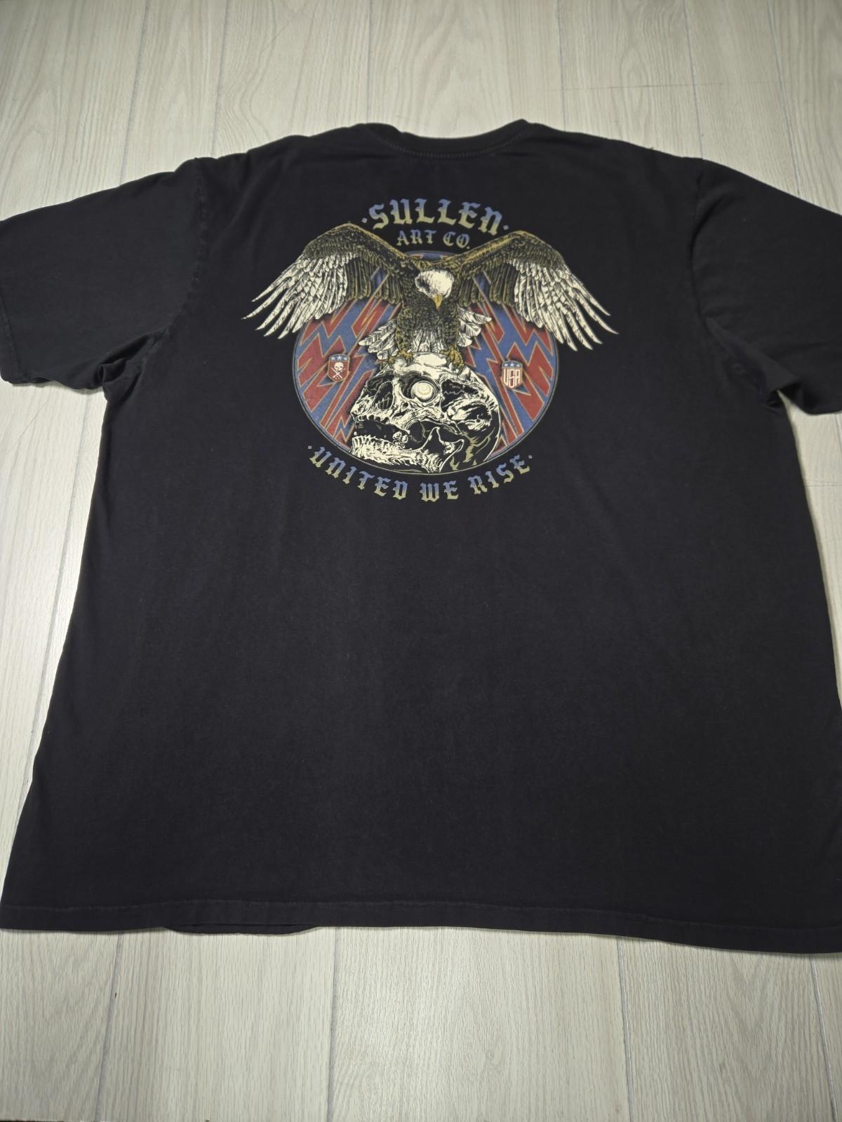 Sullen Art Collective Artist Series Men 4XL United We Rise Unisex T-Shirt XXXXL