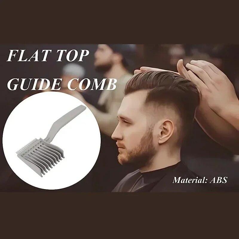 Barber Fade Hair Combs for Men Clipper Comb Comb Caiper Long Handle Clipper Comb Σαλόνι κομμωτικής χτένισμα Εργαλείο styling Αξεσουάρ μαλλιών