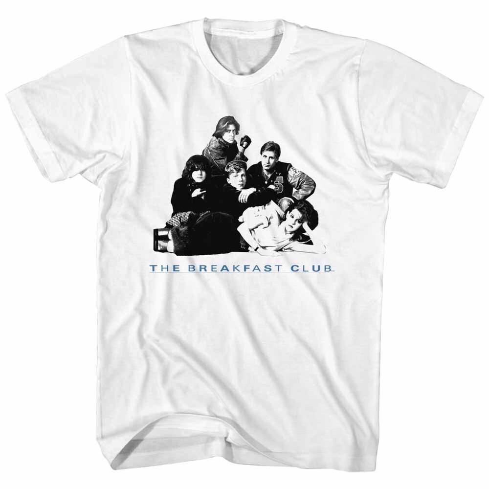The Breakfast Club Group Photo Men s T Shirt Classic Movie Unisex T-Shirt XL