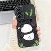 For Samsung Galaxy A32 4G Case SM-A325F Cute Panda Cartoon Cover Soft TPU Phone Case For Samsung A32 A 32 5G A326B Fundas Bumper
