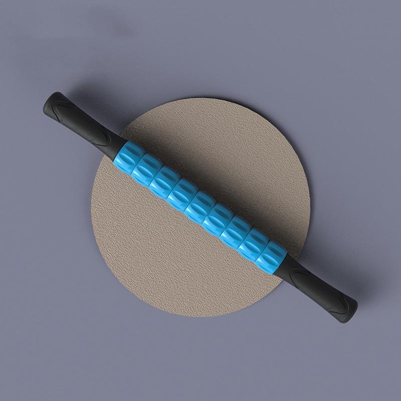 Gear Massage Stick Yoga Deep Muscle Relaxation Massage Shaft Personal Training Fascia Roller Plastic Roller Stick Shaft Fitness
