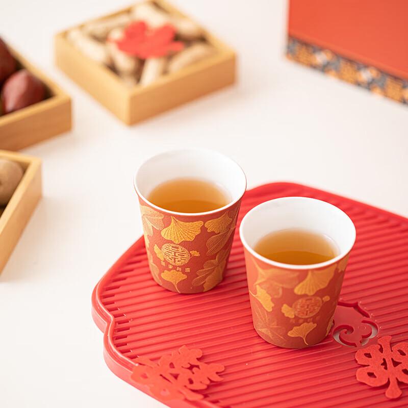 Sushic Ceramic Wedding Tea Cup Gift Set