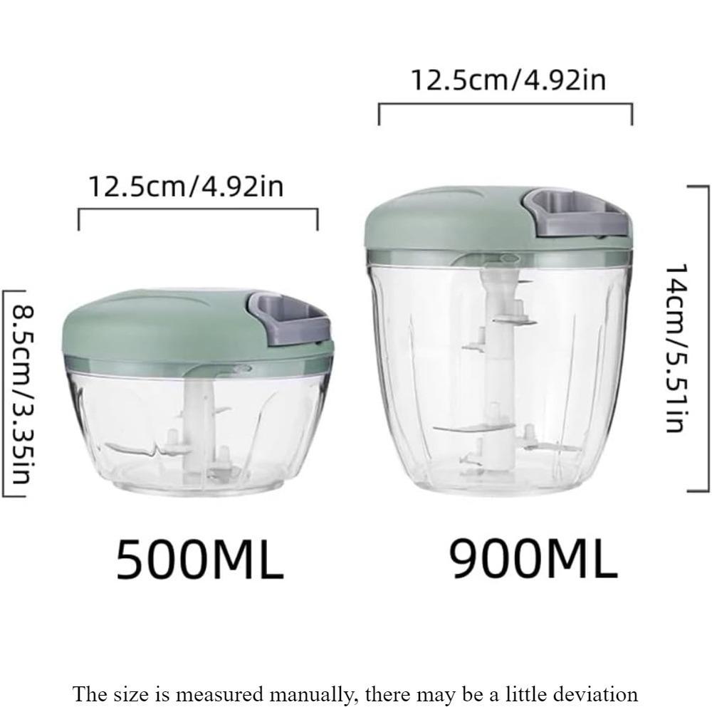 Portable Hand Pull Rope Garlic Mincer Vegetable Shredder Multi FunctionGarlicMincer Manual Food Mincer Meat MincerKitchenGadgets