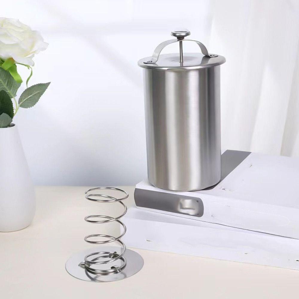 Spring Pressure Meat Press Cooker with Thermometer Meat Boiling Barrel Ham Press Maker  Poultry