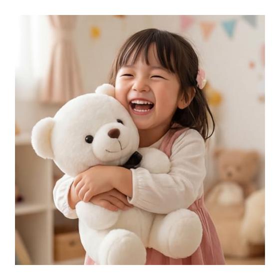 Rose Teddy Bear Plush Toy, Cute 25cm Small Size Animal Stuffed Animal, Funny Gift for Mother's Day, Valentine's Day, Celebrations (Gray)