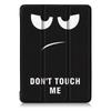 Triple-fold Protective Drop Resistant Painted PU Leather Ultra-thin Hard Case for iPad Pro 11-Inch 2024