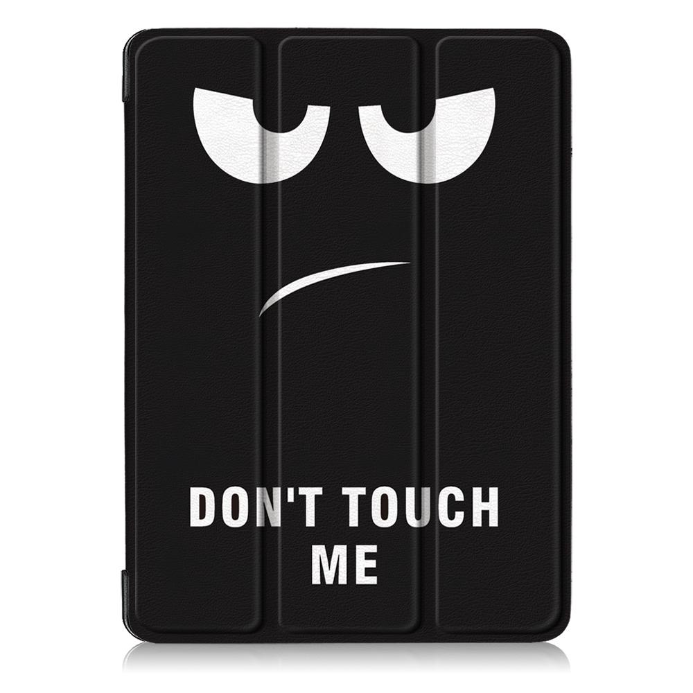 Triple-fold Protective Drop Resistant Painted PU Leather Ultra-thin Hard Case for iPad Pro 11-Inch 2024