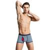 Men's Underwear Stripe Panties U-protruding Boxers Briefs Fashion Knickers Underpant Undies Boxer Shorts M L XL XXL XXXL