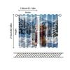 2 pcs   filtering curtains (excluding rods   non-movable   without batteries) A calf drinking  cocoa for use in bedrooms and