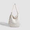 Premium Commuter Bag Messenger Bag Spring Puff Cotton-Filled Niche Large-Capacity Tote Women'S Bag