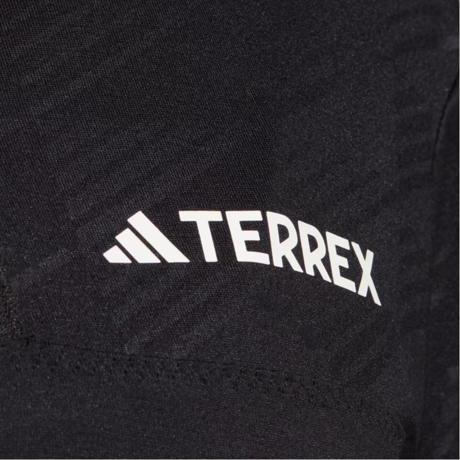Adidas Outdoor Quick-Dry Long Sleeve T-Shirt Women Tops Black HM4016