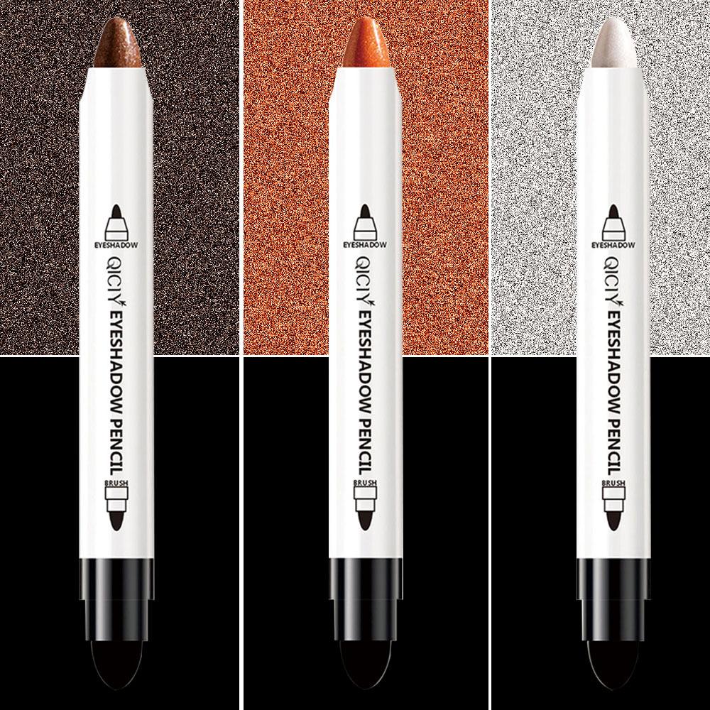 Multi-color Eyeshadow Stick Eyeshadow Pen Waterproof and Sweat-proof Pearlescent Eyeshadow Does Not Smudge.