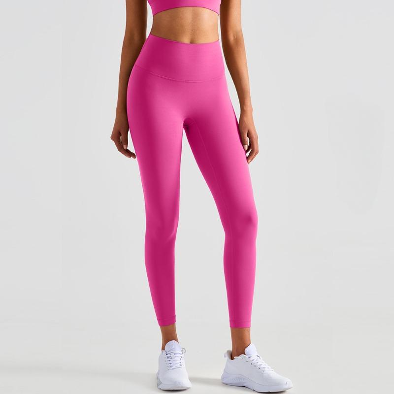 Hüfthebende Yogahosen für den Außenbereich im Frühling und Sommer, Sportstrumpfhosen, hoch taillierte Fitnesshosen mit Pfirsich-Po, nahtlose Yogakleidung für Damen mit Nacktgefühl