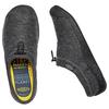 KEEN HOWSER III SLIDE Men's Sneakers, Charcoal Gray Felt/Black, Size 27.5cm