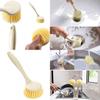 High Quality Kitchen Cleaning Brush With Long Handle For Effortless Dish And Pot Washing