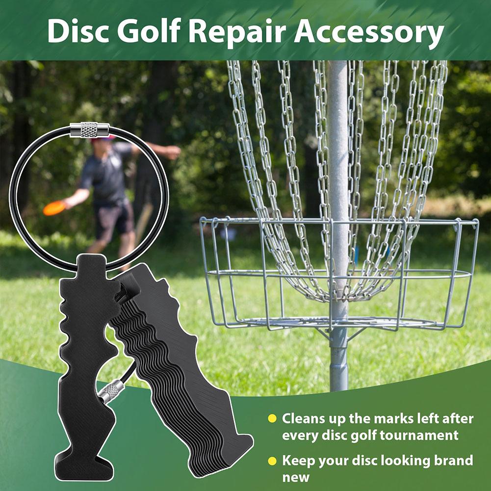Disc Repair Tool Multi-Purpose Disc Scratch Repair Accessory Wear Resist Outdoor Sports Backpack Accessory