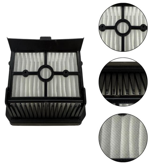 Pack accessoires - PHONILLICO - Rowenta X-Clean 10 - Rouleau brosse microfibre - Filtre HEPA - Kit complet