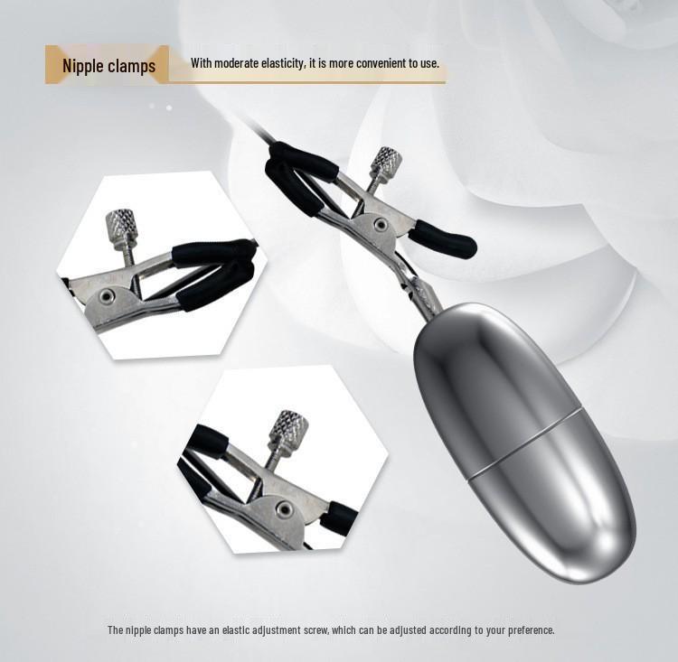 Vibrating Nipple Clamps - BI-010060, Arousal and Training Aid