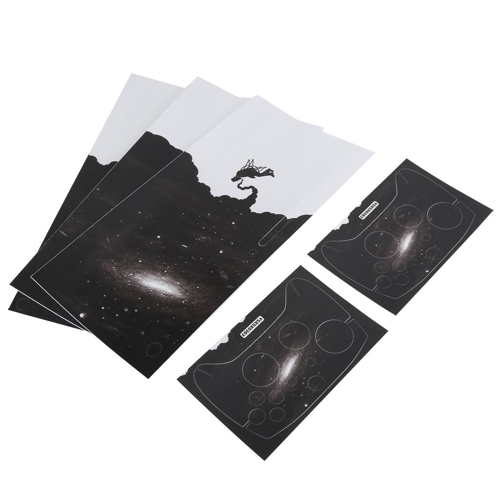 DIY Controller Stickers PVC Game Console Skin Decals Protector for Xbox Series X