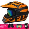 Full Face Mountain Bike Helmet With Goggles Gloves Mask Downhill MTB Trail Riding