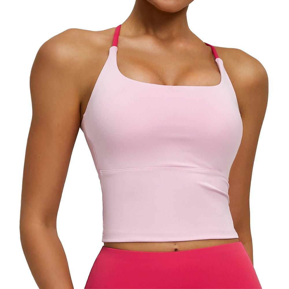 Women s High-Stretch Sports Tank Top 2XL розовый