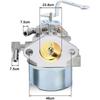 For Tecumseh 640152 Carburetor for 8HP 10HP Engines HM80 HM90 HM100 Complete Tune Up Kit with Fuel Pipe Clamps Fuel Filter