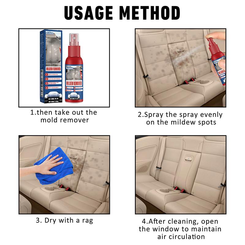 Multifunctional Foam Cleaner Car Interior Stain Removal and Cleaning Leather Seat Home Foam Cleaner Spray Maintenance Wash