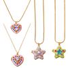 Charming Exquisite Photo Frame Necklace Copper 1 Pc